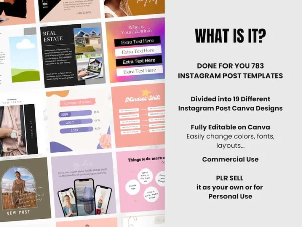 780+ Editable PLR Templates Bundle - Image 4