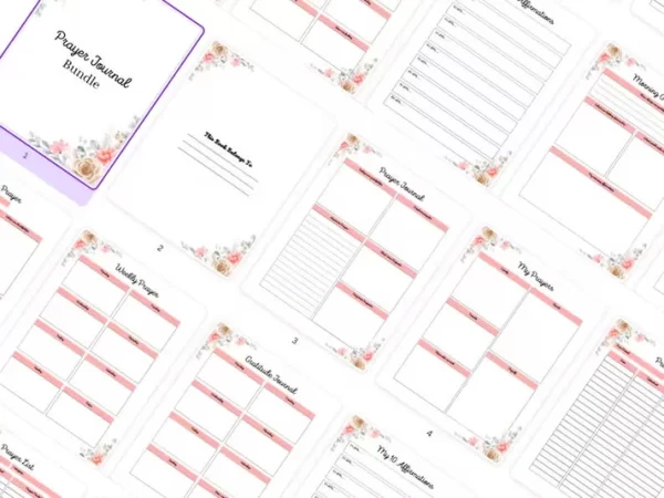 850 Pages PLR Planners/Journals/Templates - Image 4