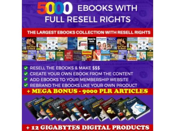 5000 eBooks Bundle (Boss Package)