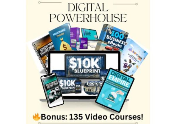Digital Powerhouse Bundle w/ Master Resell Rights