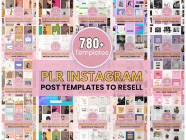 780+ Editable PLR Templates Bundle